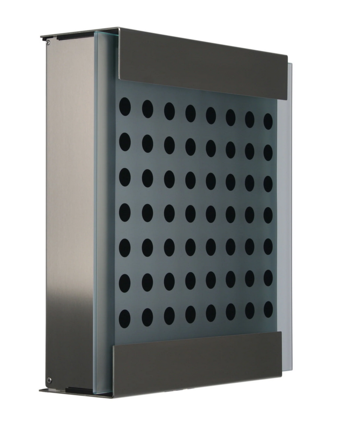 Briefkasten glasnost.glass.black-dots